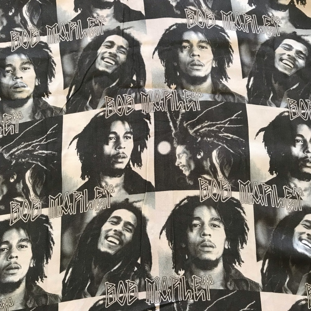 BOB MARLEY Button Down short sleeve shirt NWT NEW - Picture 7 of 11